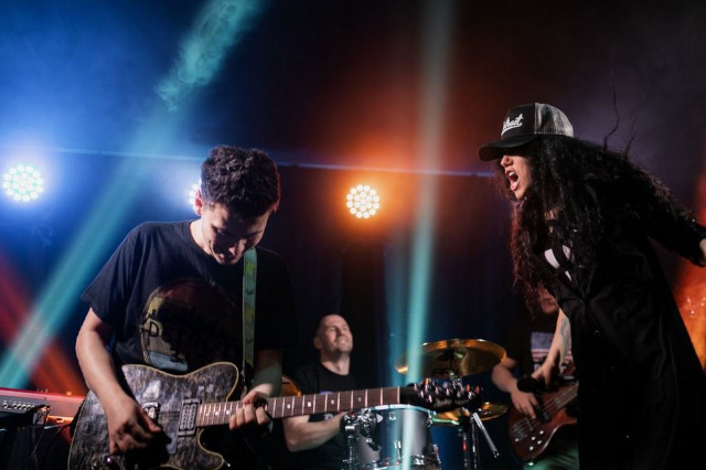 Concert de rock diffusé sur RFM TV