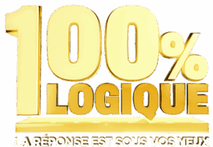 logo 100% logique la réponse est sous vos yeux