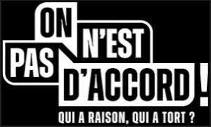 Logo de l'émission On n'est pas d'accord !